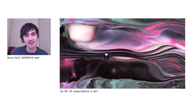 IMAGE: BTS - Davy + in progress shot