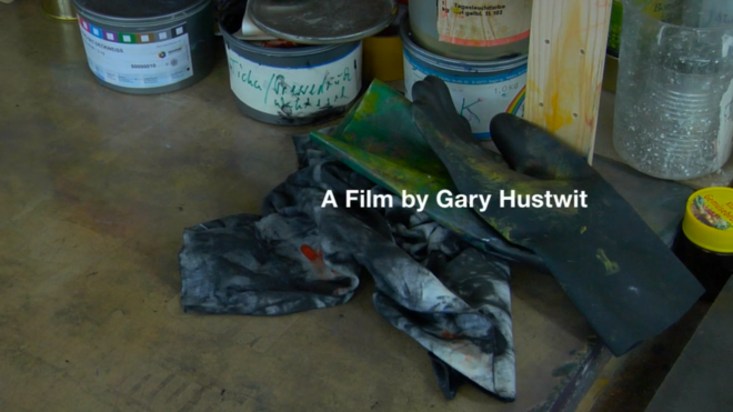 IMAGE: Credit for "A Film by Gary Hustwit"