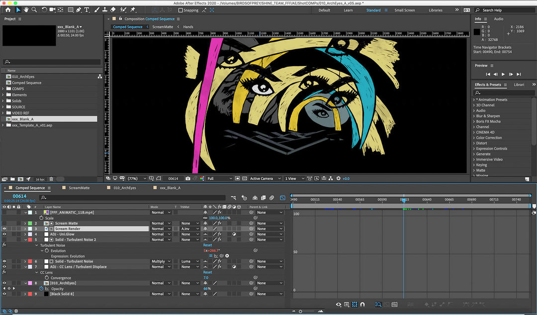 IMAGE: Screenshot AE - eyes