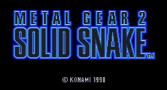 Metal Gear 2: Solid Snake