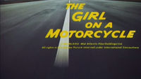The Girl on a Motorcycle