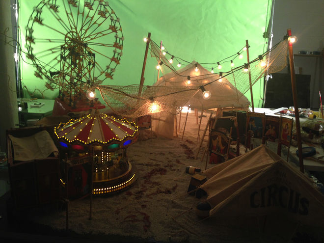 IMAGE: American Horror Story: Freak Show (2014) Behind the Scenes 2