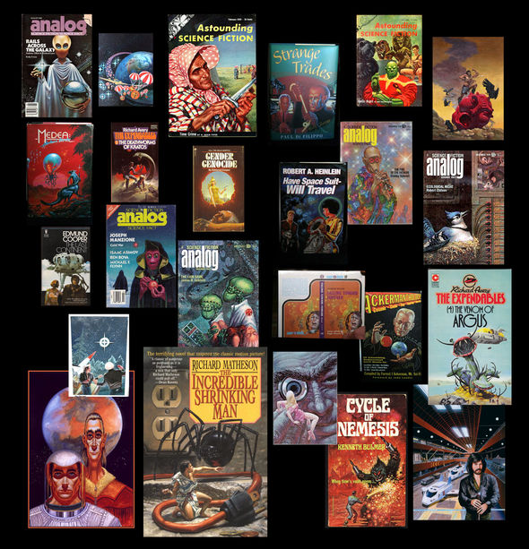 Original covers and artworks