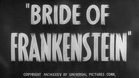 The Bride of Frankenstein