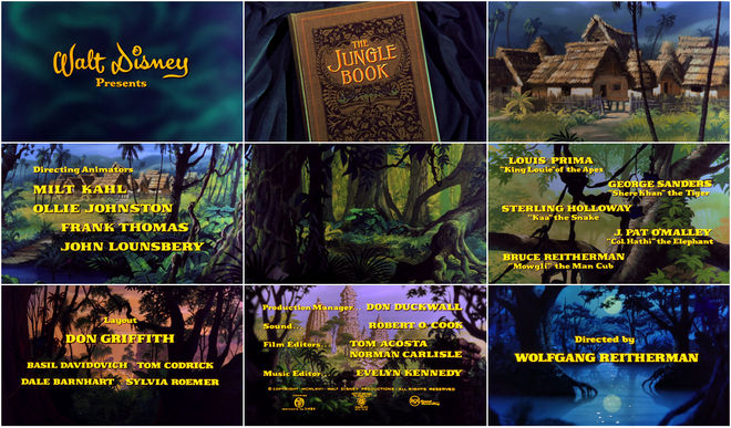The Jungle Book (2016) — Art of the Title