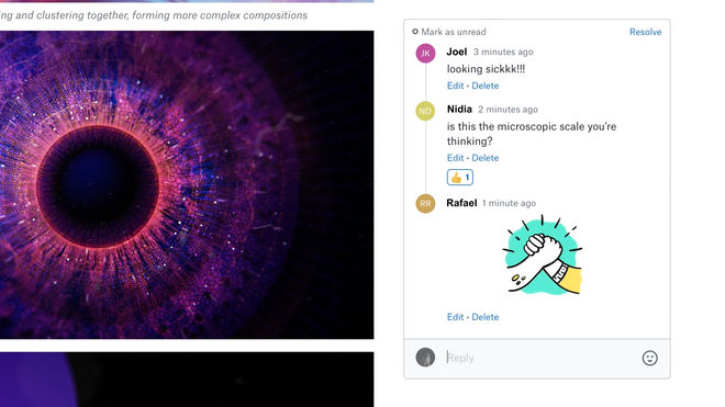 IMAGE: BTS - Dropbox collaboration