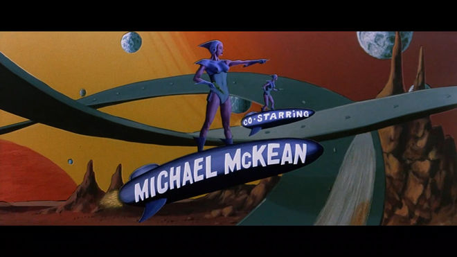 IMAGE: Credit for "Co-starring Michael McKean"
