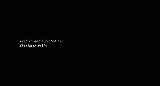 IMAGE: Written and directed by Charlotte Wells