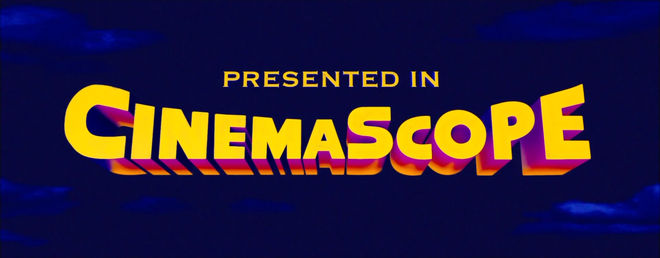 IMAGE: Card for "Presented in Cinemascope"