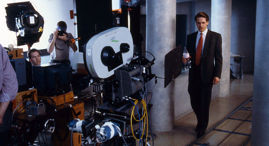 IMAGE: Dead Ringers Motion Control Camera On Set