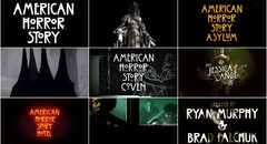 American Horror Story: 7 Seasons of Title Design