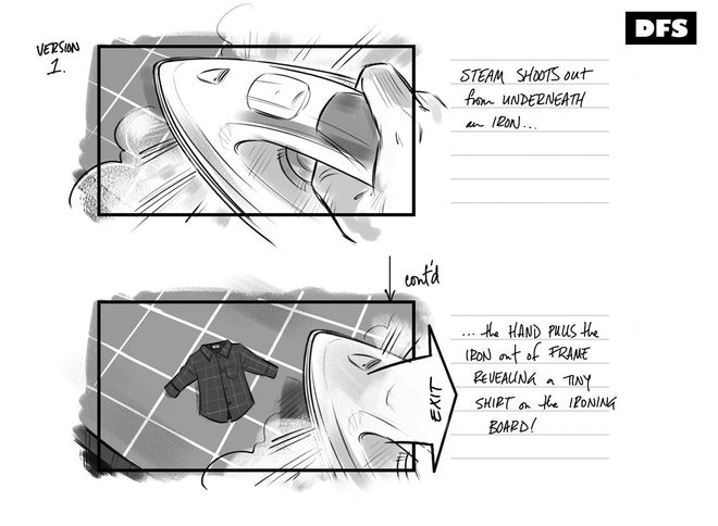 Storyboard planning