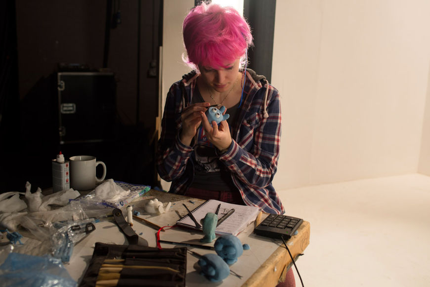 IMAGE: Abbigale Austin BTS