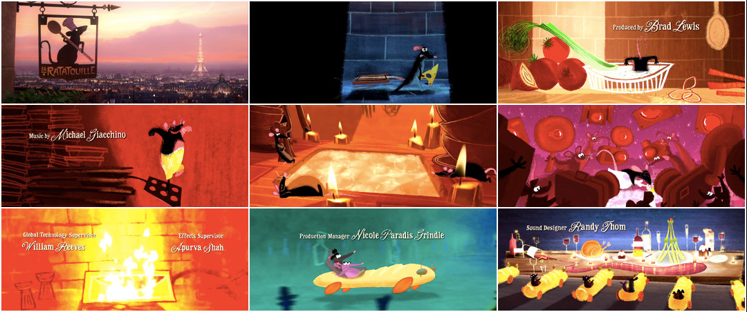 Ratatouille (2007) — Art of the Title