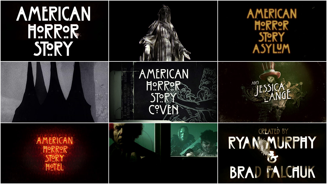 American Horror Story: 7 Seasons of Title Design